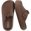 image:imageCUSHIONAIRE Womens Fable Cloud Recovery Clog with ComfortBrown