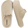 image:imageCUSHIONAIRE Womens Fable Cloud Recovery Clog with ComfortKhaki