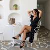 image:imageCUSHIONAIRE Bonita Platform Espadrille Wedge Sandals for Women Closed Toe Lace Up Ankle Wrap Dressy Everyday Womens HeelsBlack