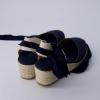 image:imageCUSHIONAIRE Bonita Platform Espadrille Wedge Sandals for Women Closed Toe Lace Up Ankle Wrap Dressy Everyday Womens HeelsNavy