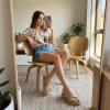 image:imageCUSHIONAIRE Eden Footbed Sandals for Women Comfortable Arch Support Womens Sandals with Platform Slingback Strap and Memory FoamTan