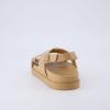 image:imageCUSHIONAIRE Eden Footbed Sandals for Women Comfortable Arch Support Womens Sandals with Platform Slingback Strap and Memory FoamTan