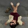 image:imageCUSHIONAIRE Lucia Raffia Bow Espadrille Sandals for Women Woven Straw Flat Slide Summer Sandals with Cushioned FootbedBeige