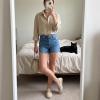 image:imageCUSHIONAIRE Tapas Canvas Mary Jane Flat Espadrilles for Women Cushioned Comfort Closed Toe with Adjustable StrapBeige