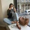 image:imageCUSHIONAIRE Wit Hand Woven Womens Flats Comfortable Mary Jane Ballet Flat with Adjustable Buckle Braided Strap and Cushioned Memory FoamCognac