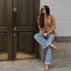 image:imageCUSHIONAIRE Wit Hand Woven Womens Flats Comfortable Mary Jane Ballet Flat with Adjustable Buckle Braided Strap and Cushioned Memory FoamLatte