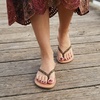 image:imageCUSHIONAIRE Cora Flip Flops for Women  Vacation Beach Essentials  Casual Women Footwear Sandals with Wide Widths AvailableLeopard