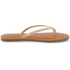 image:imageCUSHIONAIRE Cora Flip Flops for Women  Vacation Beach Essentials  Casual Women Footwear Sandals with Wide Widths AvailableNude
