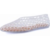 image:imageCUSHIONAIRE Siesta Modern Lattice Ballet Flats for Women Comfortable Slip On Pointed Toe Womens Jelly ShoesClear