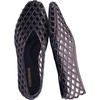 image:imageCUSHIONAIRE Siesta Modern Lattice Ballet Flats for Women Comfortable Slip On Pointed Toe Womens Jelly ShoesSmoke