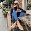 image:imageCUSHIONAIRE Lanky Strappy Sandals for Women Trendy MultiStrap Square Toe Flat Slide Womens Sandals with Cushioned FootbedTaupe