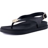 image:imageCUSHIONAIRE Expo Thong Sandals for Women Comfortable Slingback Sandals with Arch Support and Cushioned FootbedBlack