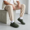 image:imageCUSHIONAIRE Fuel EVA Recovery Shoes for Men Lightweight Slip On Waterproof Sneaker Clogs with Cushioned Footbed and Ventilated DesignOlive