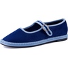 image:imageCUSHIONAIRE Missy Mary Jane Ballet Flats for Women Breathable Lightweight Womens Flats with Adjustable Buckle and Cushioned Memory FoamBlueBlue