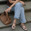 image:imageCUSHIONAIRE Missy Mary Jane Ballet Flats for Women Breathable Lightweight Womens Flats with Adjustable Buckle and Cushioned Memory FoamBrownCow