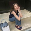 image:imageCUSHIONAIRE Missy Mary Jane Ballet Flats for Women Breathable Lightweight Womens Flats with Adjustable Buckle and Cushioned Memory FoamDusty BlueRed