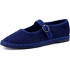 image:imageCUSHIONAIRE Missy Mary Jane Ballet Flats for Women Breathable Lightweight Womens Flats with Adjustable Buckle and Cushioned Memory FoamNavyBlue