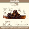 image:imageCUSHIONAIRE Pool Slides for Women Water Resistant Double Buckle Adjustable SlipOn Womens Sandals for Beach Shower Casual WearTortie Smooth