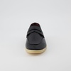 image:imageCUSHIONAIRE Womens Jetset Slip on Loafer Memory Foam Wide Widths AvailableBlackCream