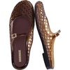 image:imageCUSHIONAIRE Java Casual Womens Jelly Flats with Adjustable Strap Closed Toe Mary Janes Mule Design Waterproof Jelly Sandals for WomenChocolate