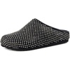 image:imageCUSHIONAIRE Womens Shimmer Rhinestone Bling Footbed Clog with Comfort
