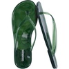 image:imageCUSHIONAIRE Splash Jelly Flip Flops for Women With Flexible Sole Soft Footbed Summer Sandals for WomenGreen