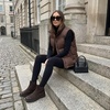 image:imageCUSHIONAIRE BritainL Womens Chelsea Boots Genuine Suede Ankle Boots for Women with Cushioned Insole and Lug SoleChocolate