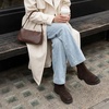 image:imageCUSHIONAIRE BritainL Womens Chelsea Boots Genuine Suede Ankle Boots for Women with Cushioned Insole and Lug SoleChocolate