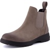 image:imageCUSHIONAIRE BritainL Womens Chelsea Boots Genuine Suede Ankle Boots for Women with Cushioned Insole and Lug SoleTaupe
