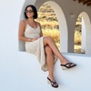 image:imageCUSHIONAIRE Ferry Espadrille Wedge Sandals for Women Thong Platform Flip Flops with Cross Strap and SlipOn DesignBlack
