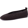 image:imageCUSHIONAIRE GILT Woven Ballet Flats for Women Lightweight Knit Flats with Memory Foam Arch Support and Pull On TabCoffee