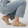 image:imageCUSHIONAIRE Gracie Mesh Mary Jane Flats for Women Breathable Ballet Flats with Adjustable Buckle Strap and Memory Foam CushioningNatural