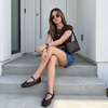 image:imageCUSHIONAIRE Graff Mary Jane Shoes for Women Woven Ballet Flats with Adjustable Buckle Strap Lightweight Slip On ShoesCoffee