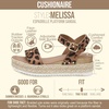 image:imageCUSHIONAIRE Melissa Espadrille Platform Sandals For Women with Adjustable Ankle Strap and Memory Foam InsoleComfortable Womens Sandals for SummerLeopard