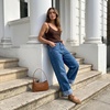 image:imageCUSHIONAIRE Monet Woven Mary Jane Flats for Women Comfortable Ballet Flats with Adjustable GoldTone Buckle Strap and Memory Foam CushioningBrown