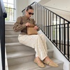 image:imageCUSHIONAIRE Monet Woven Mary Jane Flats for Women Comfortable Ballet Flats with Adjustable GoldTone Buckle Strap and Memory Foam CushioningTan