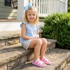 image:imageCUSHIONAIRE Orbit Kids Sandals Lightweight Waterproof EVA Slides with Adjustable Buckle Everyday Casual Comfort Girls SandalsPink