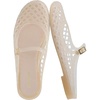 image:imageCUSHIONAIRE Java Casual Womens Jelly Flats with Adjustable Strap Closed Toe Mary Janes Mule Design Waterproof Jelly Sandals for WomenChampagne