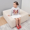 image:imageCUSHIONAIRE Siesta Girls Jelly Sandals Lattice CutOut Ballet Flats for Girls Flexible Slip On Beach ShoesRed