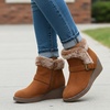 image:imageRhodes Cozy Wedge BootieChestnut