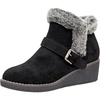 image:imageRhodes Cozy Wedge BootieBlack