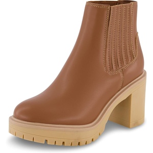 image:imageCUSHIONAIRE Womens Beckett chelsea boot Memory Foam Wide Widths AvailableCognac