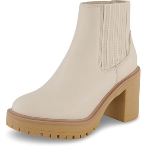 image:imageCUSHIONAIRE Womens Beckett chelsea boot Memory Foam Wide Widths AvailableCream