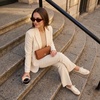 image:imageCUSHIONAIRE Buffy Woven Slip On Backless Sneaker Mules for WomenIvory