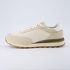 image:imageCUSHIONAIRE Mens Crest lace up Sneaker with Comfort FoamBeige