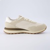 image:imageCUSHIONAIRE Mens Crest lace up Sneaker with Comfort FoamBeige