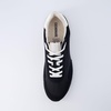 image:imageCUSHIONAIRE Mens Crest lace up Sneaker with Comfort FoamBlack