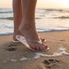 image:imageCUSHIONAIRE Splash Jelly Flip Flops for Women With Flexible Sole Glossy Jelly Finish Summer Sandals for WomenClear