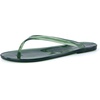 image:imageCUSHIONAIRE Splash Jelly Flip Flops for Women With Flexible Sole Glossy Jelly Finish Summer Sandals for WomenGreen