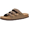 image:imageCUSHIONAIRE Mens LelaM Cork Footbed Sandal with Comfort